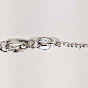 925 Silver Necklace Boogie Man Nightmare Before Christmas Heart Gemstone - NEW!!